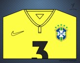 Camiseta del mundial de fútbol 2014 de Brasil