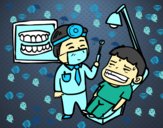 Dentista con paciente