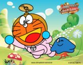 Doraemon volando