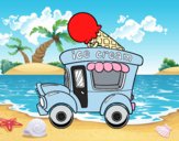 Food truck de helados