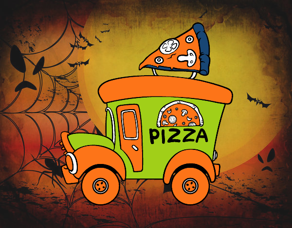 Food truck de pizza