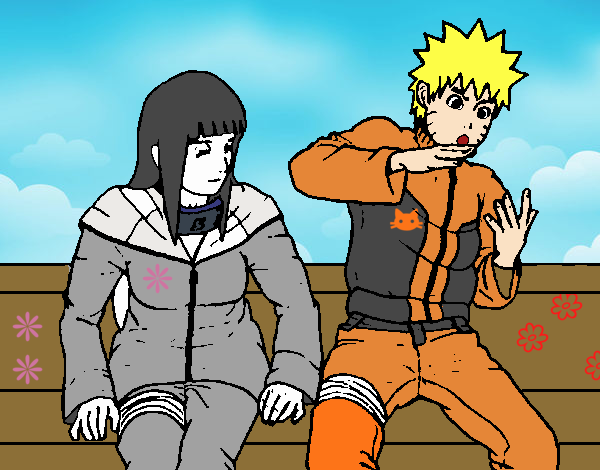 Hinata y Naruto