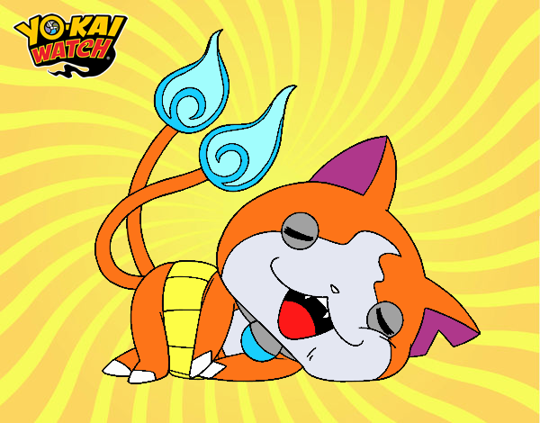 Jibanyan tumbado