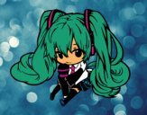 Miku Chibi vocaloid