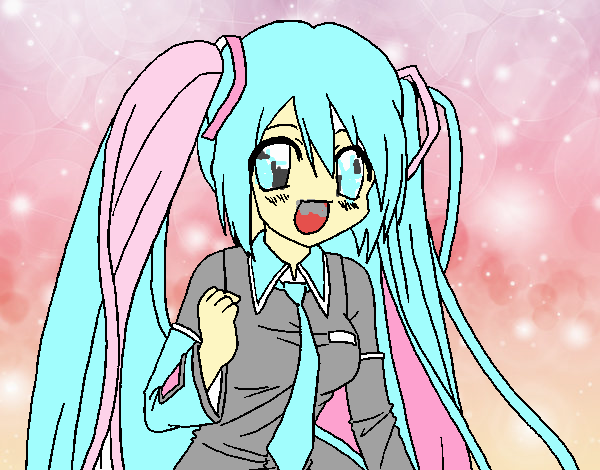 Miku Hatsune vocaloid