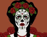 Mujer calavera mejicana