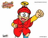 Nobita Holmes volando