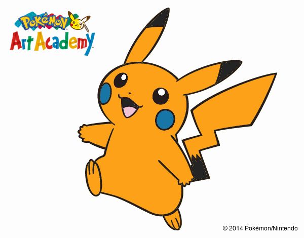 Pikachu en Pokémon Art Academy