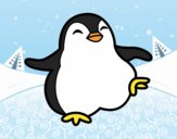 Pingüino bailando