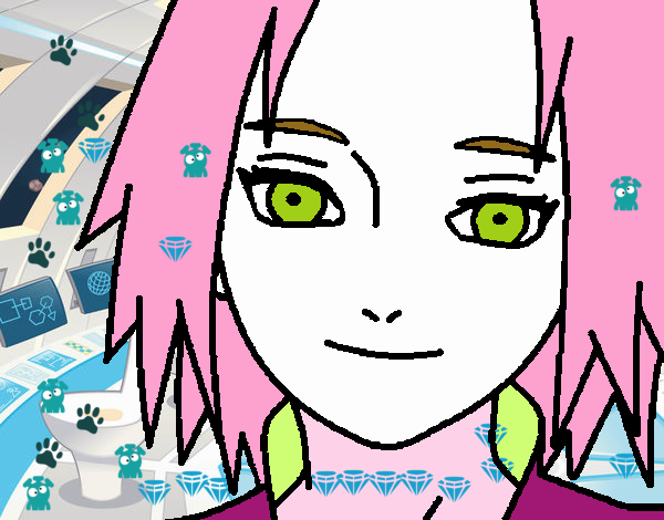 Sakura Haruno red