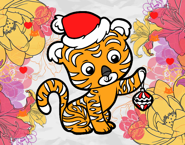 Tigre navideño