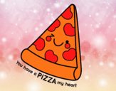 You have a pizza my heart