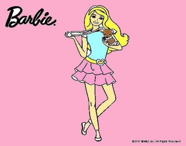 Barbie y su mascota