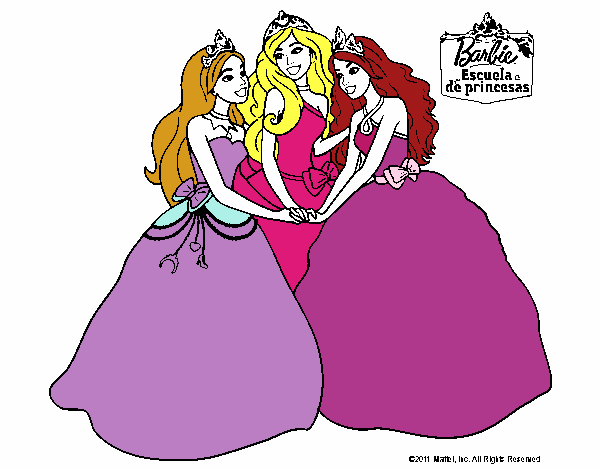 Barbie y sus amigas princesas