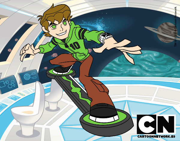 Ben 10 skateboard