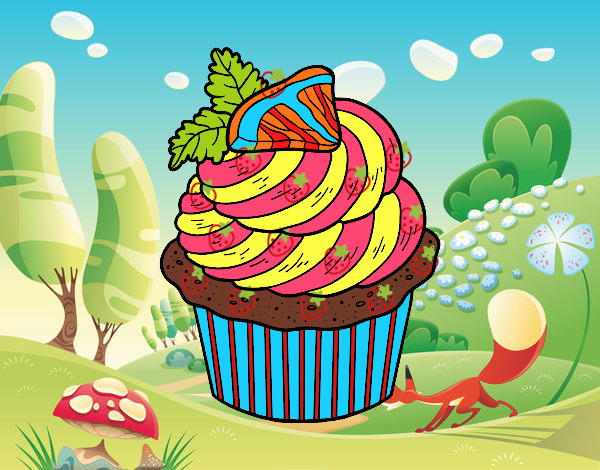 Cupcake de limón