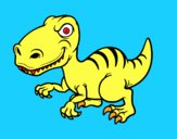 Dinosaurio velociraptor