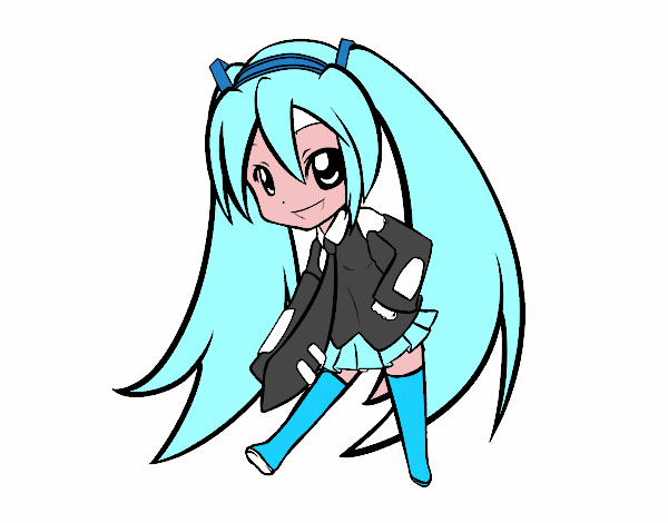 miku kawaiiiii 