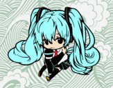 Miku Chibi vocaloid