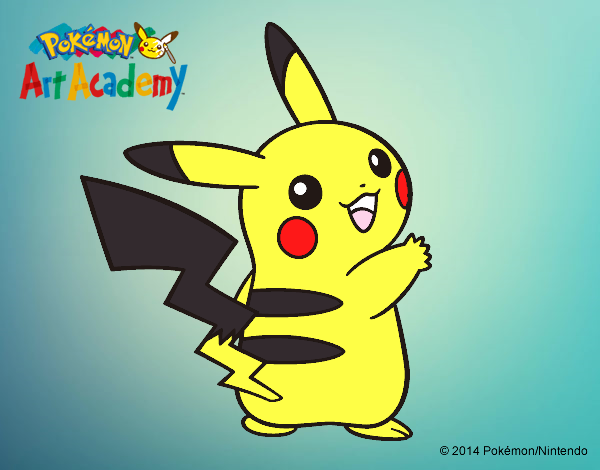 Pikachu de espaldas