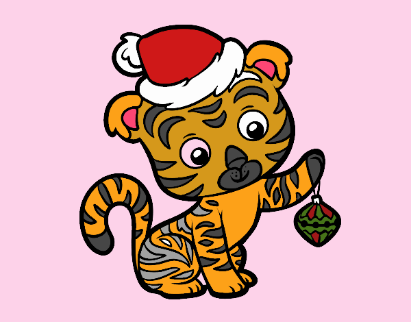 Tigre navideño