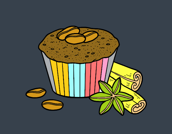 Cupcake de café