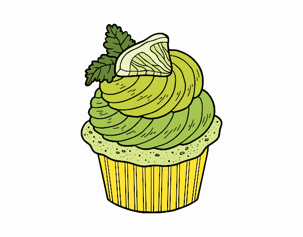 Cupcake de limón