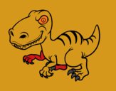 Dinosaurio velociraptor