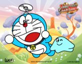 Doraemon volando