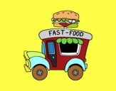 Food truck de hamburguesas