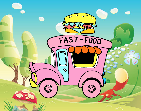 Food truck de hamburguesas