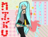 Hatsune Miku vocaloid