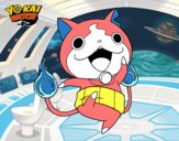 Jibanyan saltando