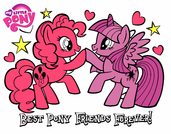 Mejores Pony Amigas para siempre