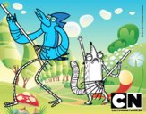 Mordecai y Rigby