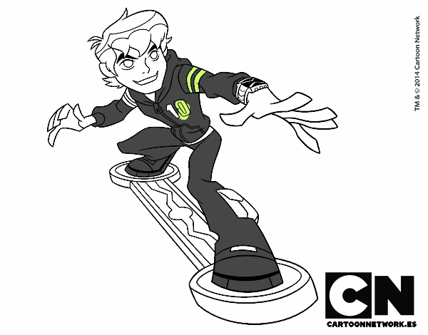 Ben 10 skateboard