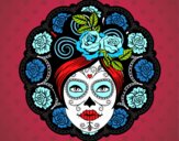 Calavera mejicana femenina