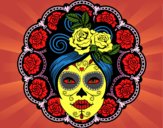 Calavera mejicana femenina