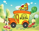 Food truck de pizza