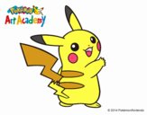 Pikachu de espaldas