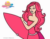 Barbie va a surfear