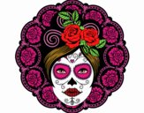 Calavera mejicana femenina