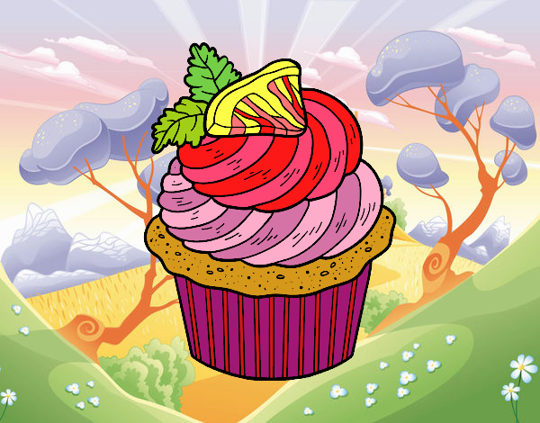 Cupcake de limón