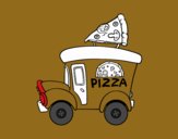 Food truck de pizza