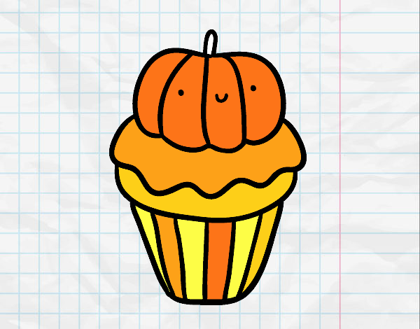 Halloween cupcake