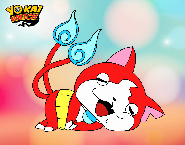 Jibanyan tumbado