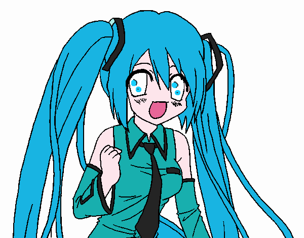 Miku Hatsune vocaloid