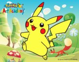 Pikachu en Pokémon Art Academy