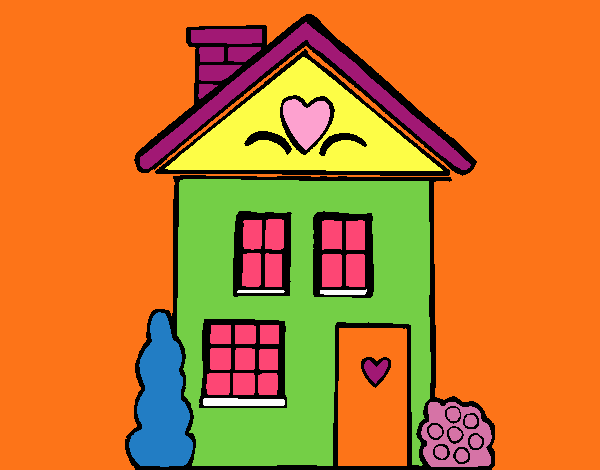 Casa con corazones