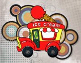 Food truck de helados